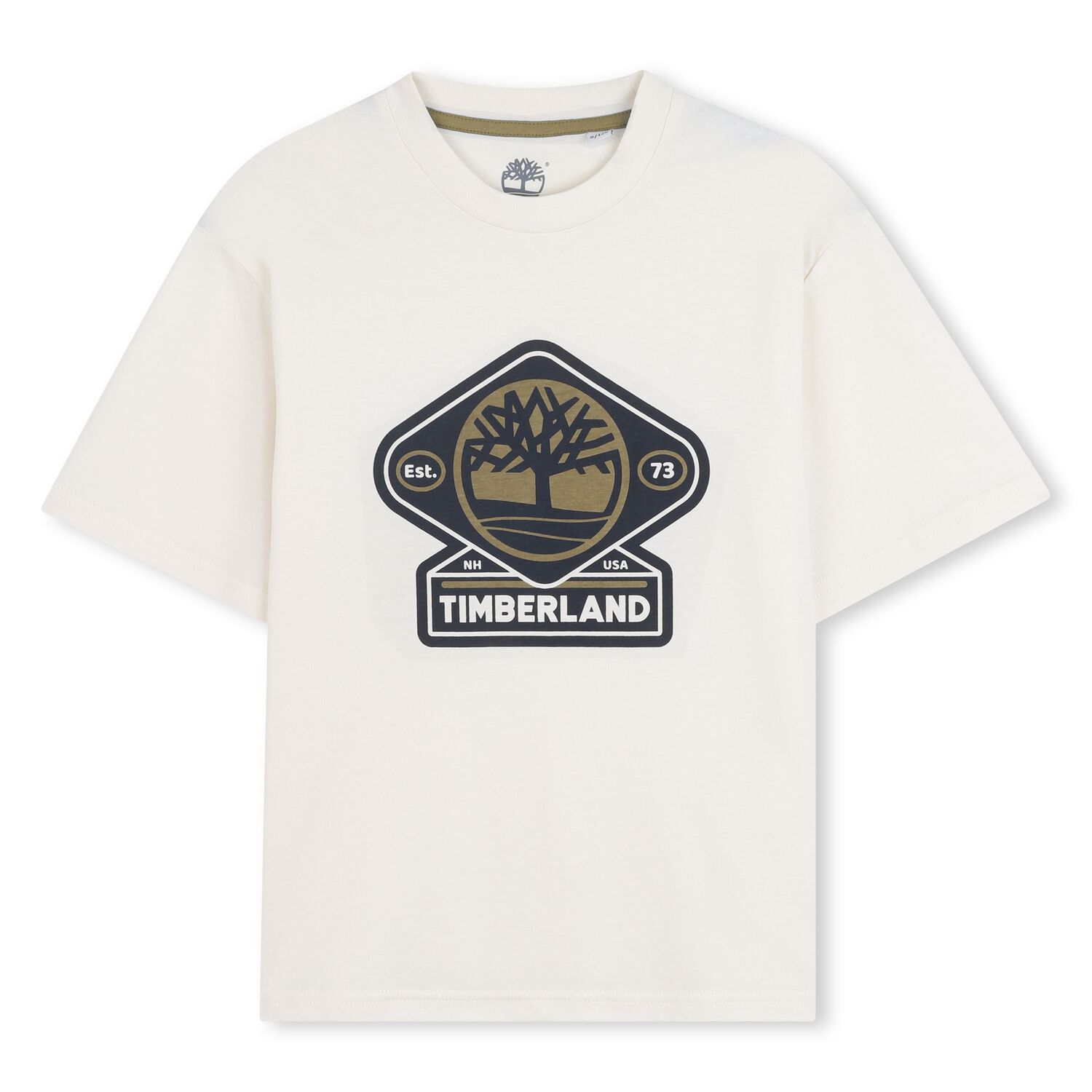 Boys Ivory Logo T-Shirt, 1, hi-res image number null