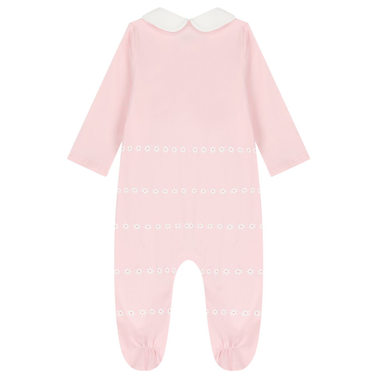 أفرول بنات باللون العاجي والوردي ( قطعتين ), 1, hi-res