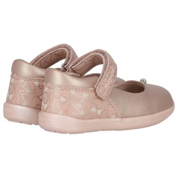 Younger Girls Rose-Gold Shoes