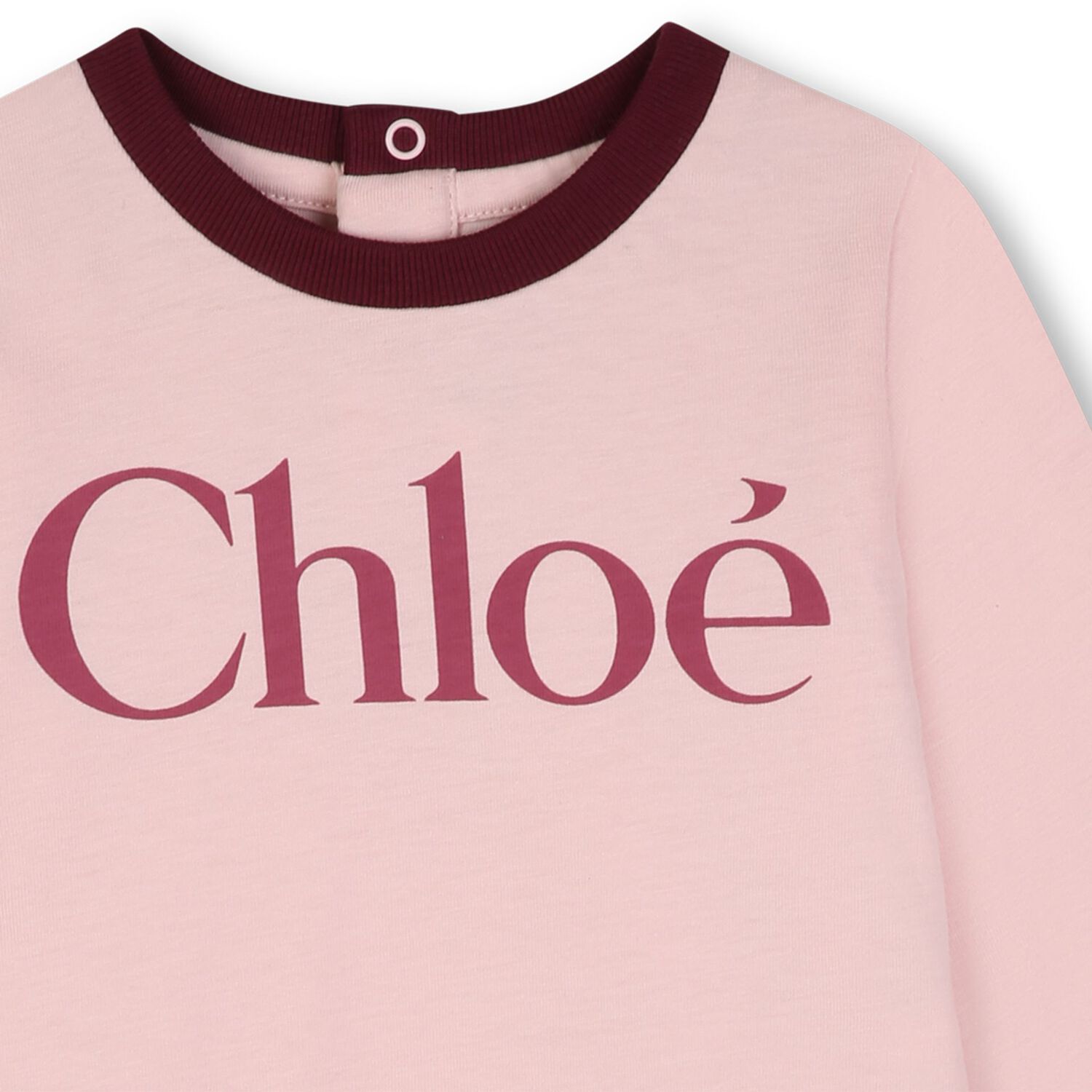 Younger Girls Mini Me Pink Long Sleeve Top, 2, hi-res