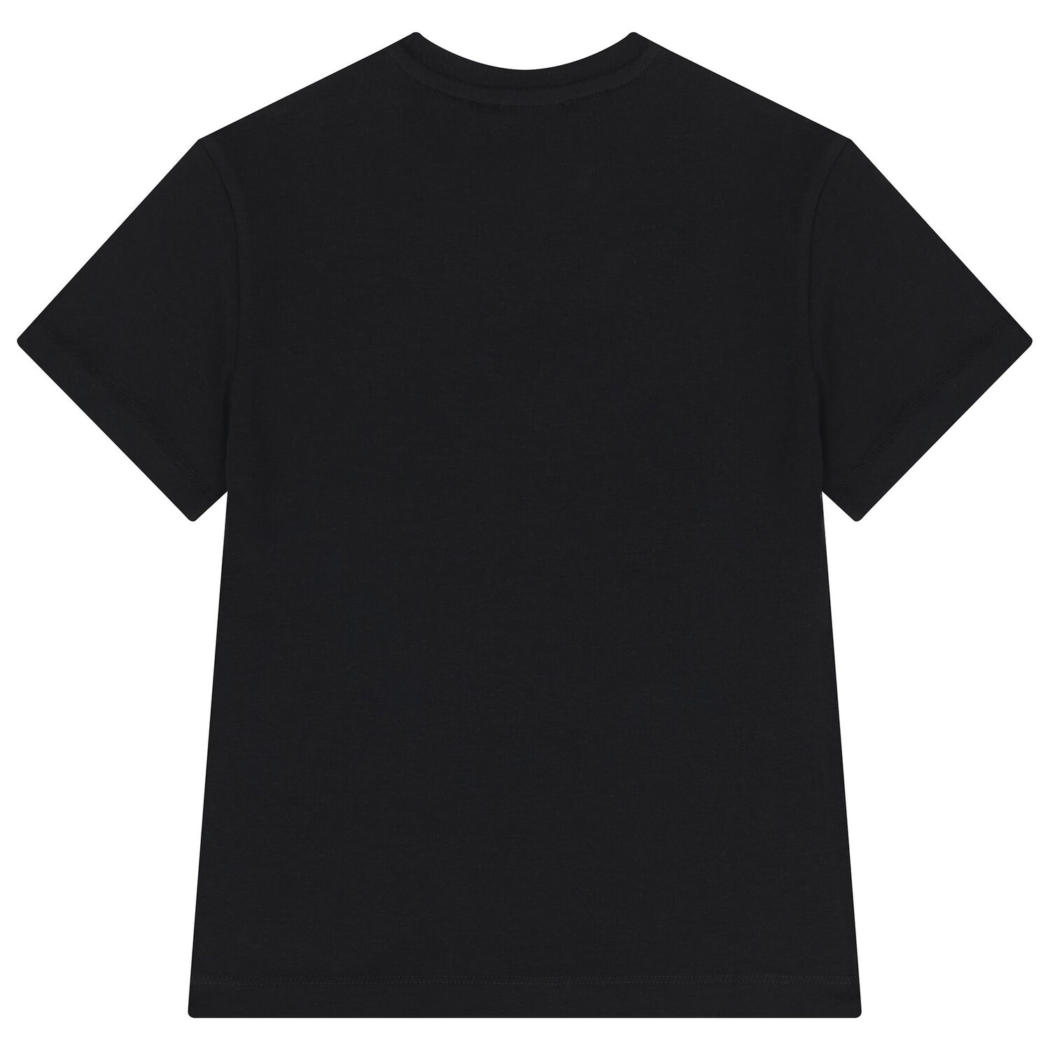 تيشيرت باللون أسود بشعار للبنات, 3, hi-res