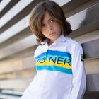 قميص باللون الأبيض للأولاد, 1, hi-res