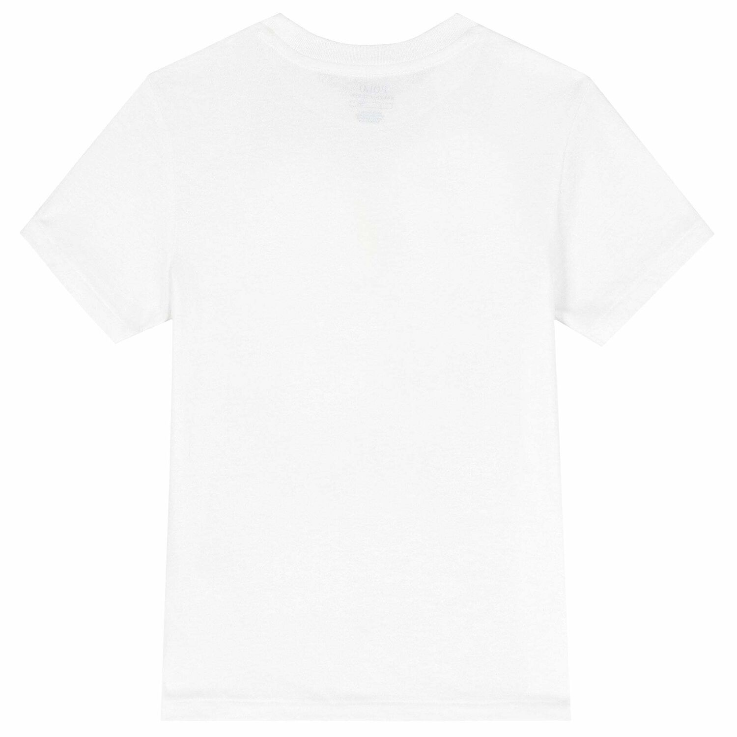 Girls White Logo T-Shirt, 1, hi-res