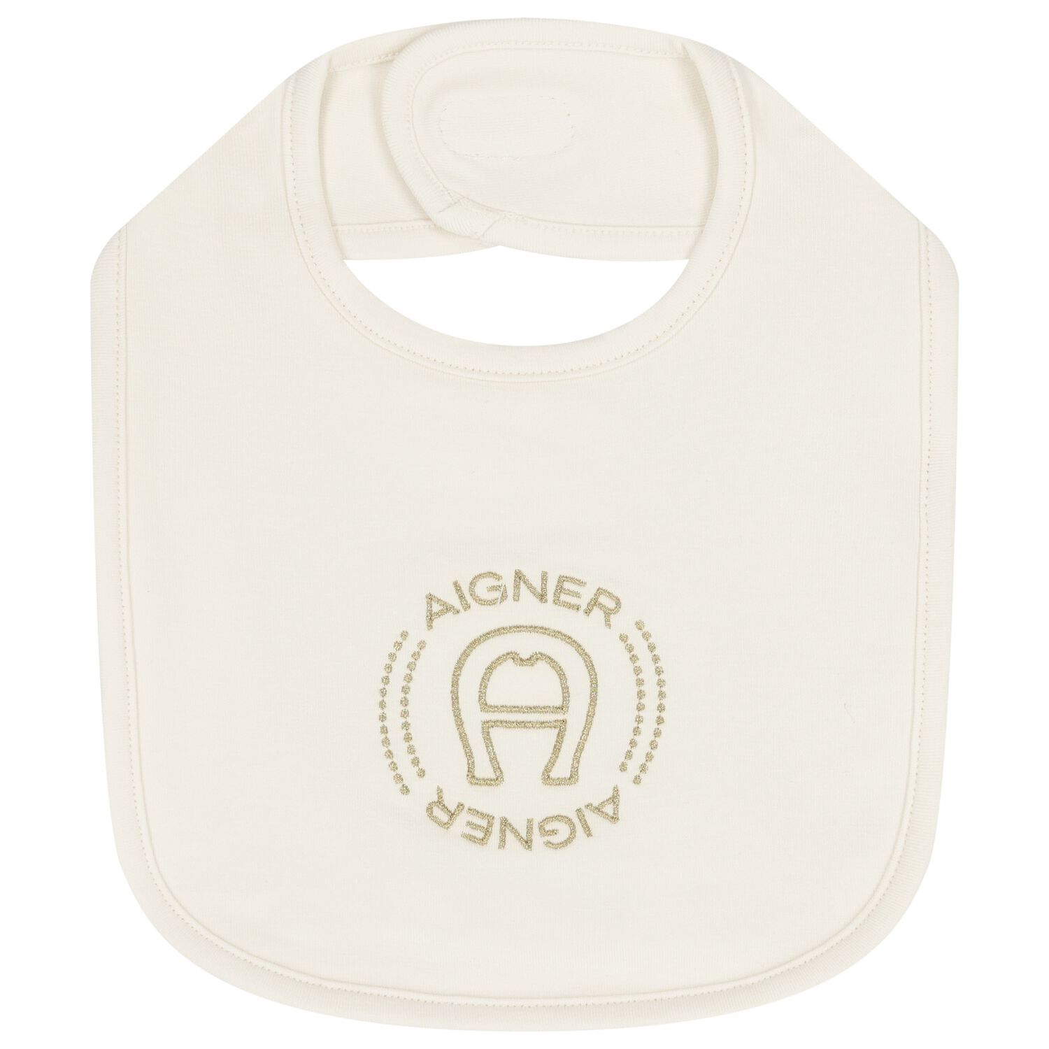 Ivory Logo Baby Bib, 1, hi-res