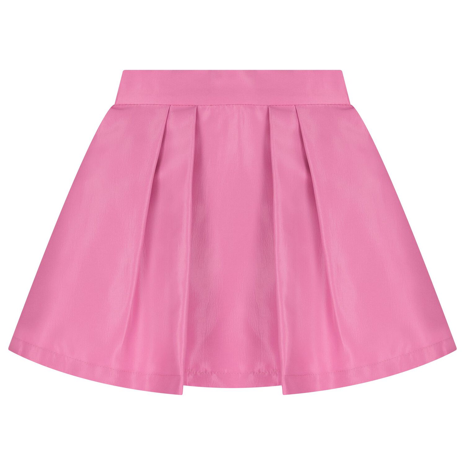 Girls White & Pink Flower Skirt Set, 1, hi-res
