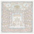 White & Blue Nutcracker Baby Swaddle Carré Blanket, 1, hi-res