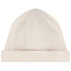 ملابس أطفال مطرزة على شكل دب تيدي باللون البيج, 1, hi-res