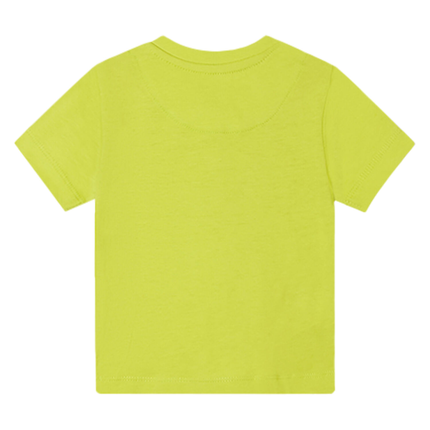 Younger Boys Neon Green Logo T-Shirt, 2, hi-res
