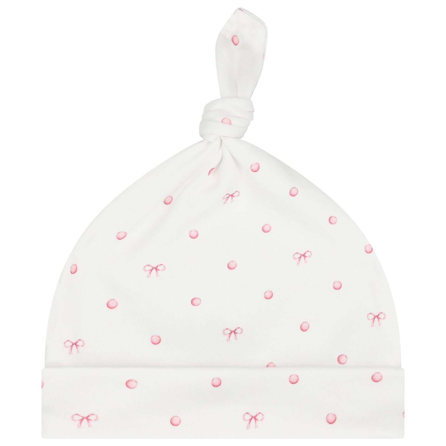 طقم افرول بنات بفيونكه باللون الابيض والوردى , 1, hi-res