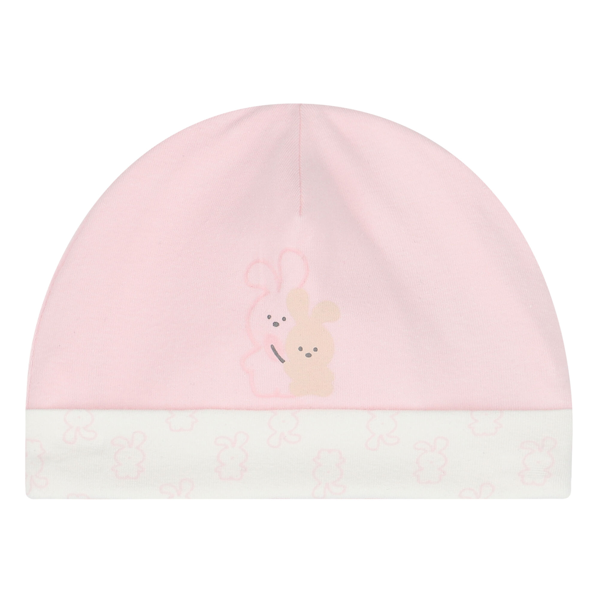 iDO Baby Girls Pink Ivory Bunny Hat Junior Couture UAE