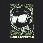 تي شيرت أولاد بشعار أيكونيك باللون الأسود, 1, hi-res