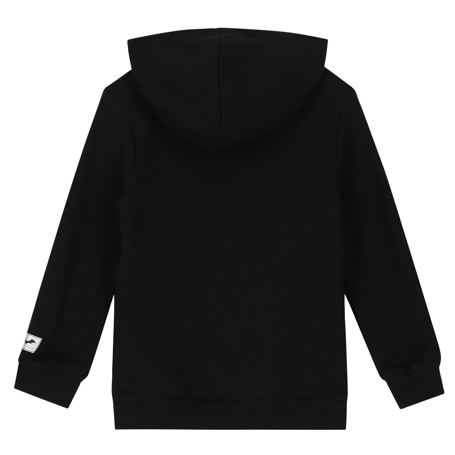 توب هودي بالشعار باللون الأسود للأولاد, 1, hi-res image number null