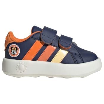 Boys Navy Blue Disney Grand Court Trainers