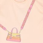 Girls Pink Bag T-Shirt, 2, hi-res