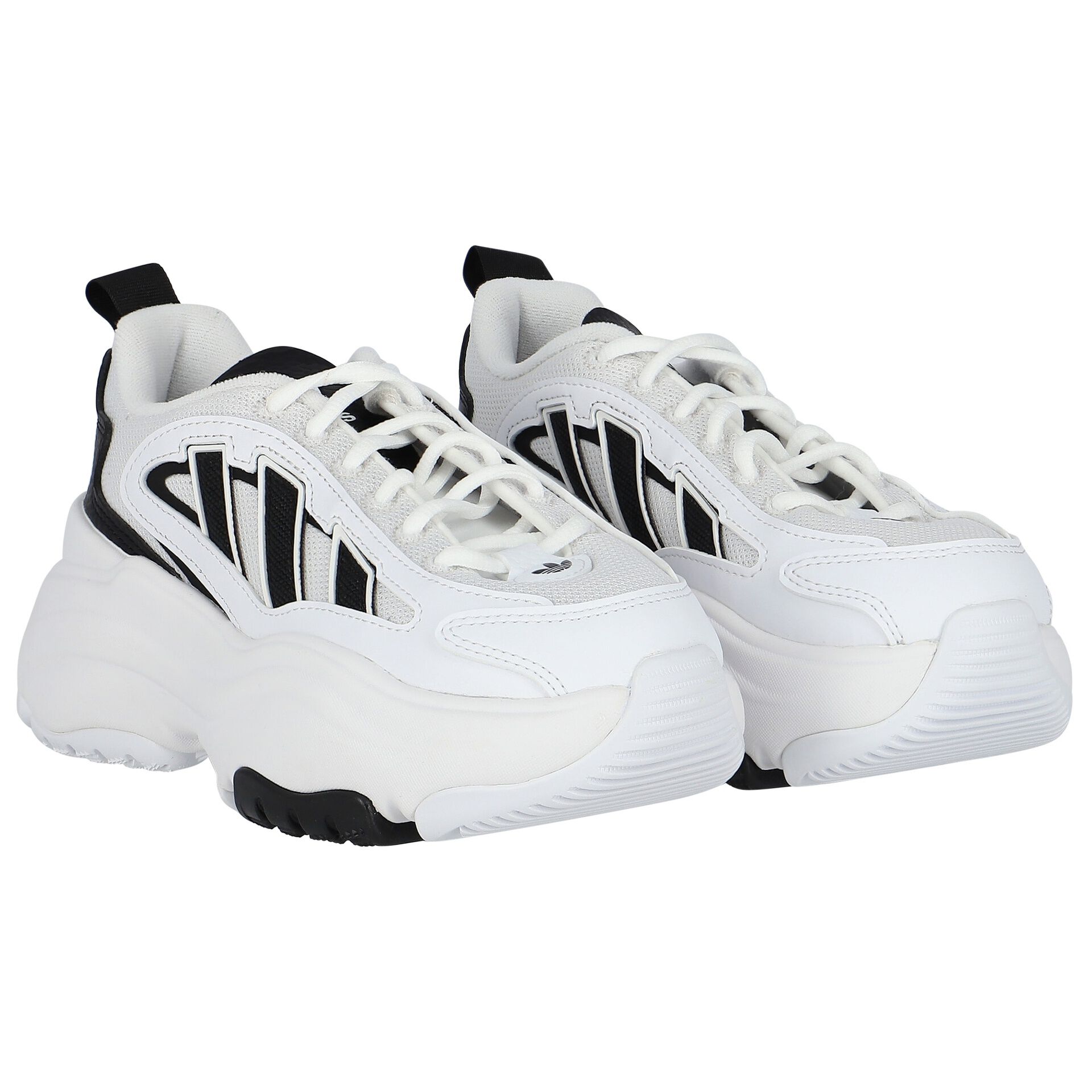 White chunky adidas trainers outlet