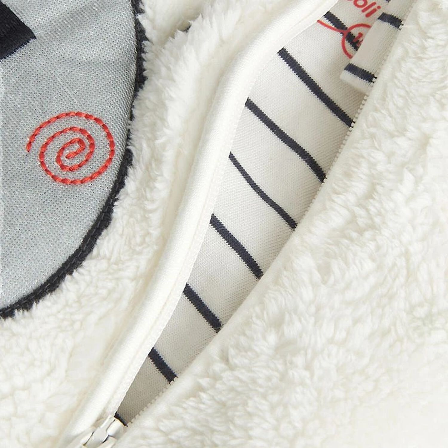 بدلة أطفال من الصوف باللون العاجي, 1, hi-res