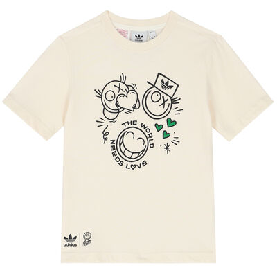 Boys Ivory Graphic Collab T-Shirt