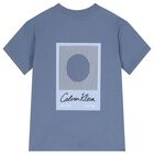 Boys Blue Logo T-Shirt, 2, hi-res
