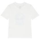 طقم شورت اولاد بالشعار باللون الأزرق والاسود, 1, hi-res