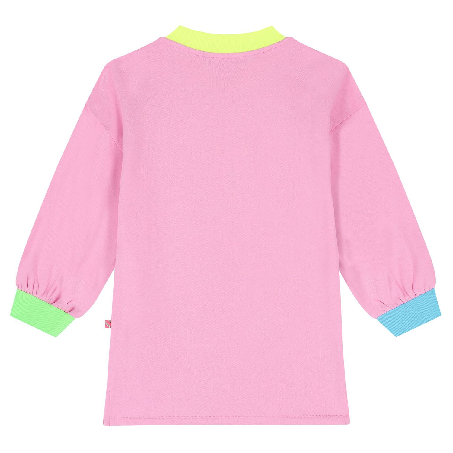 Girls Pink Wonder Woman Sweatshirt Dress, 1, hi-res