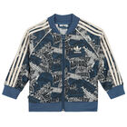 بدلة رياضية بالشعار باللون الأزرق، الأسود والعاجي, 1, hi-res