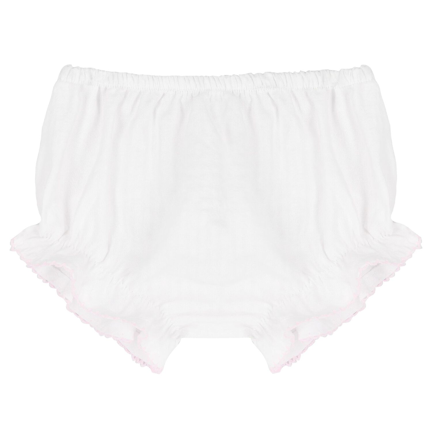 Baby Girls White & Pink Dress Set, 1, hi-res image number null
