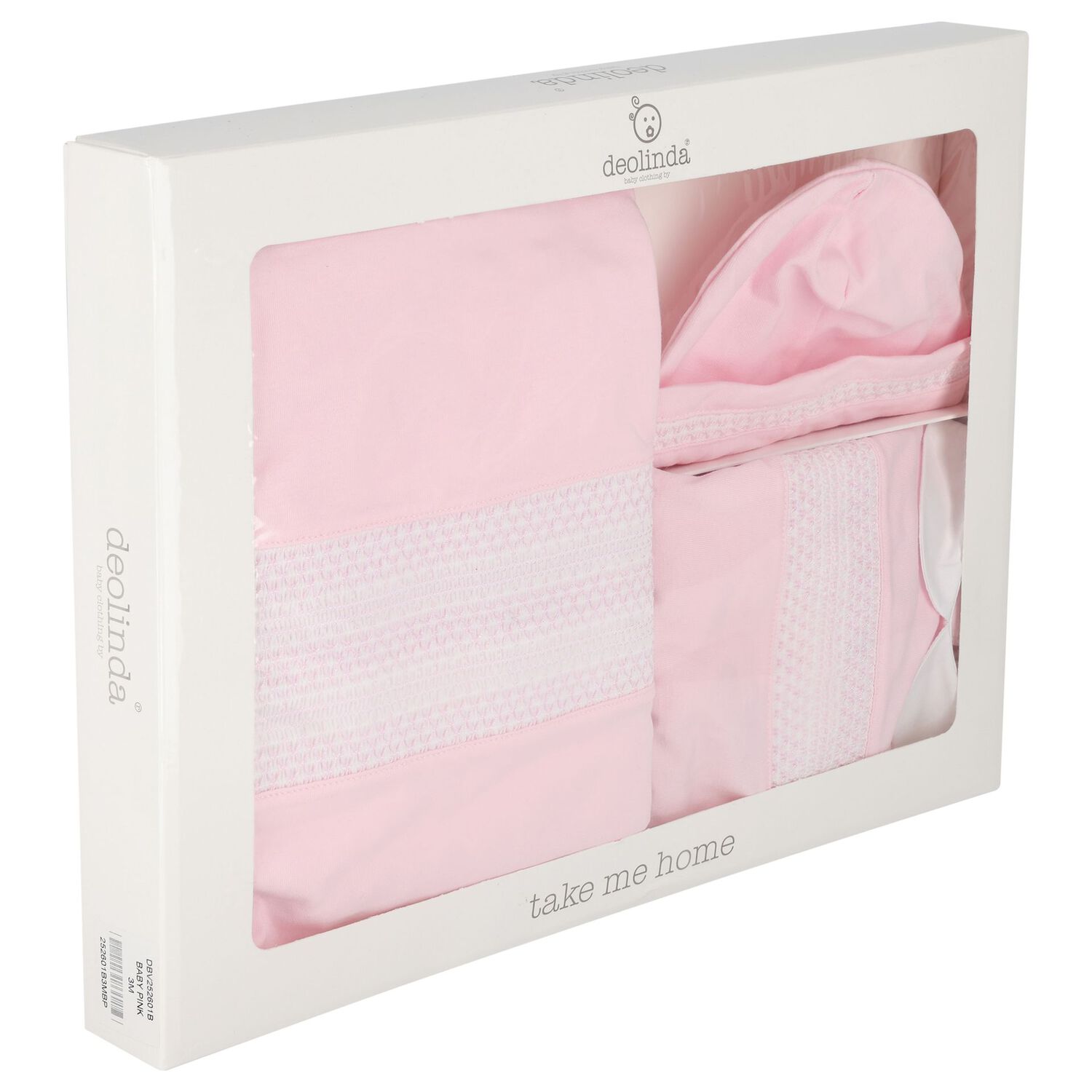 Baby Girls Pink Babygrow Gift Set, 1, hi-res image number null