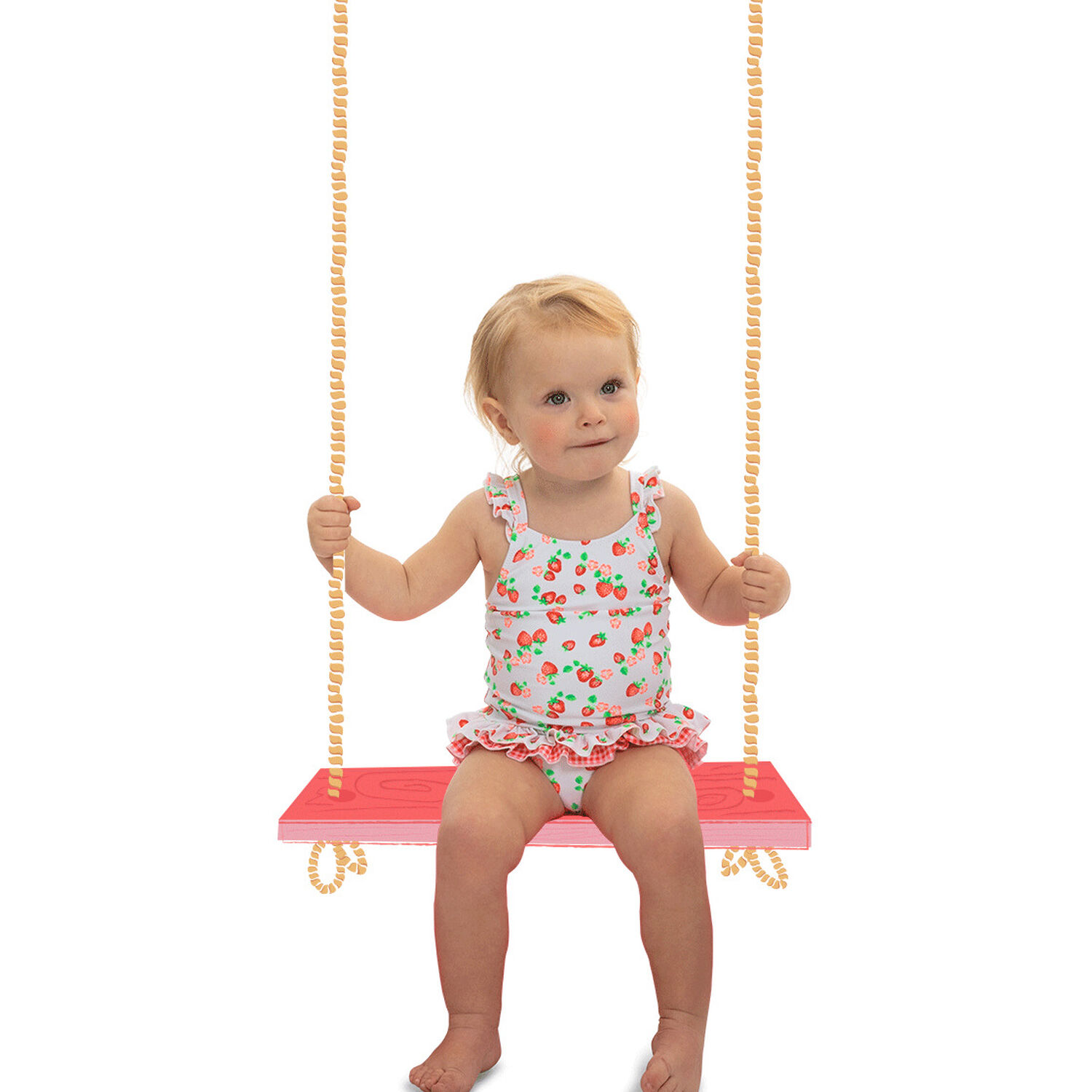 مايوة مكشكش بطبعة الفراوله , 1, hi-res