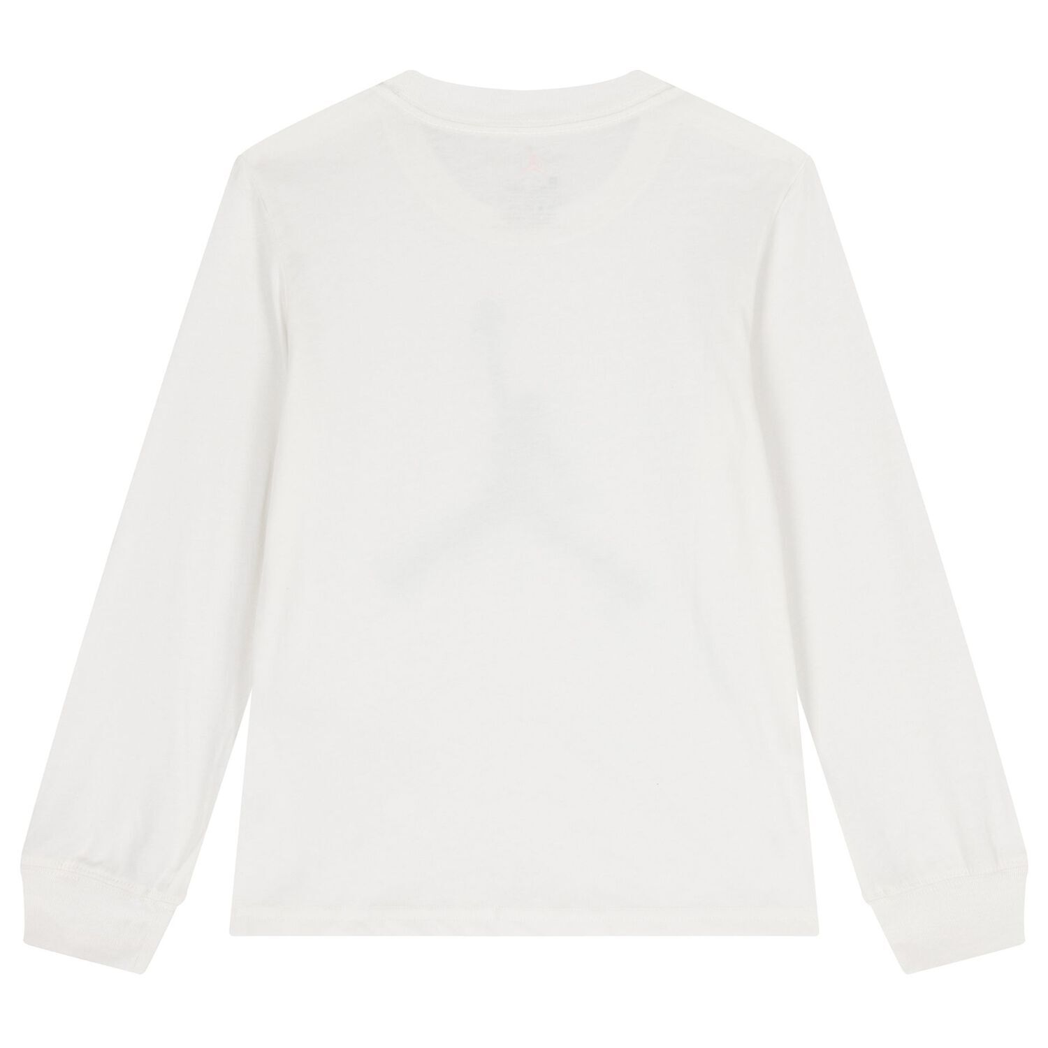White Jordan Logo Long Sleeve Top, 1, hi-res