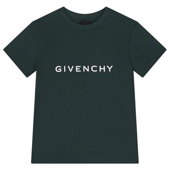 Givenchy Green Logo T-Shirt, 3 Green Logo T-Shirt