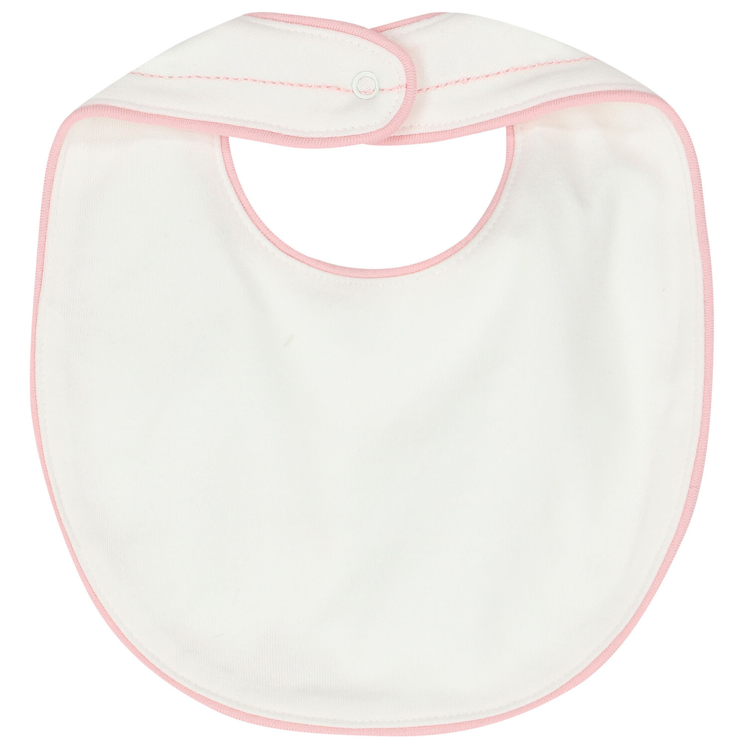 Baby Girls Pink & Ivory Bib ( 2-Pack ), 1, hi-res image number null