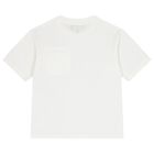 طقم شورت أولاد بالشعار باللون الكحلي والابيض, 1, hi-res