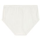 طقم فستان تول باللون عاجي للبنات , 1, hi-res