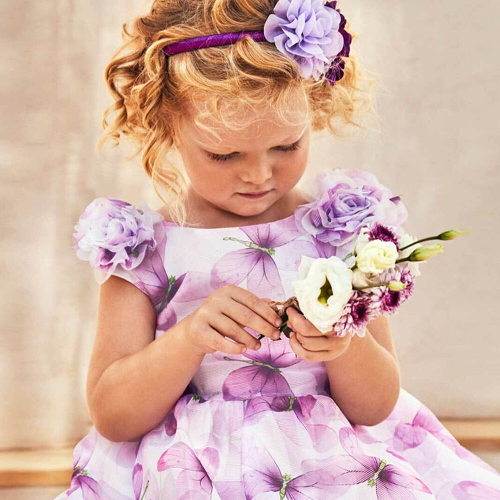 Purple dress for shop girls