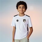 Boys White Logo T-Shirt, 1, hi-res
