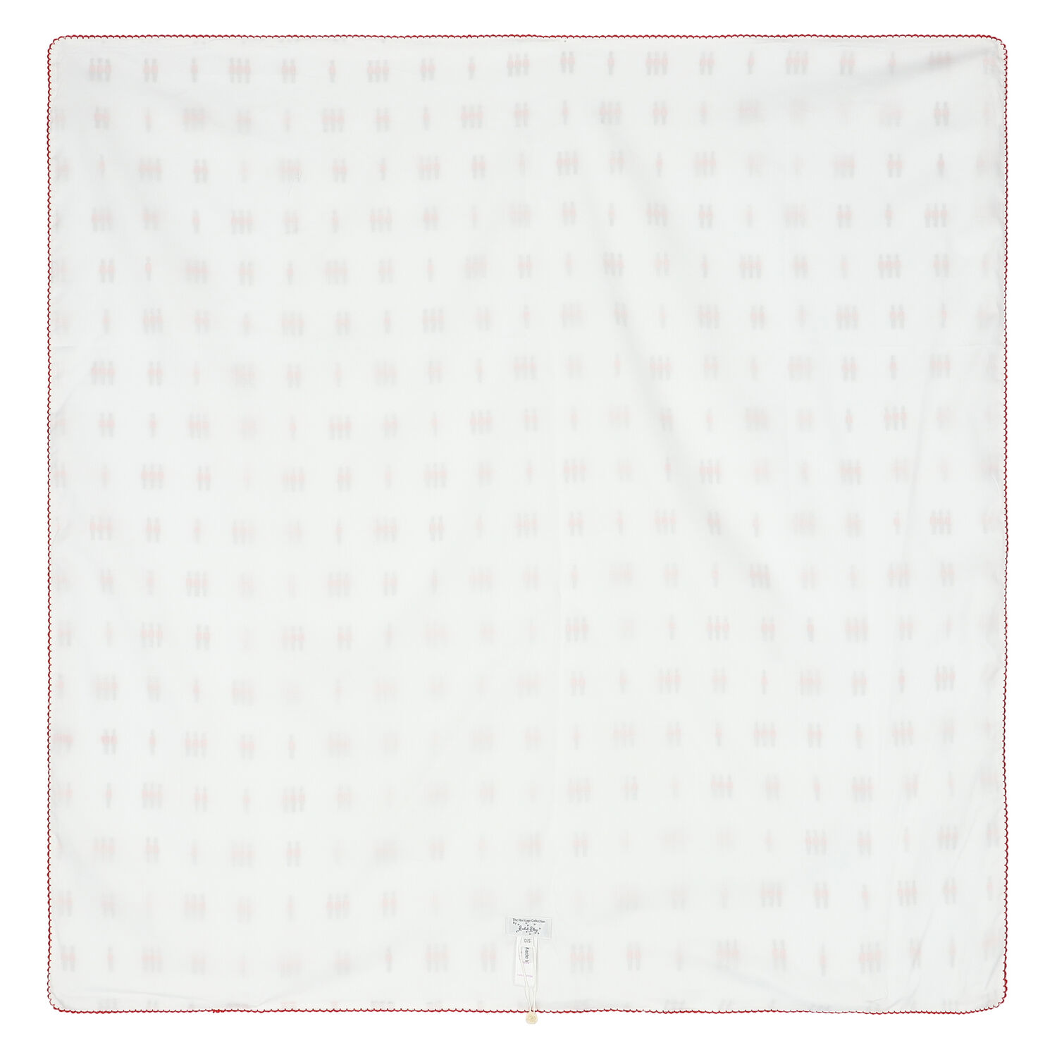 White Printed Baby Blanket, 1, hi-res image number null