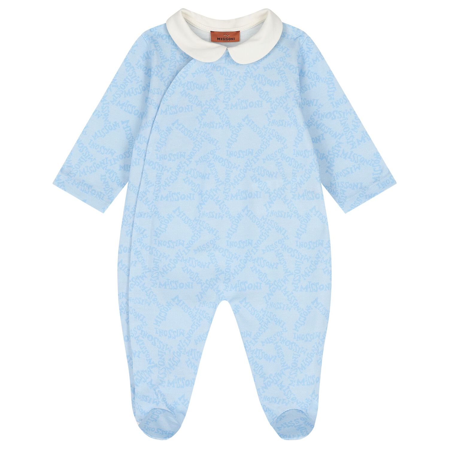 Baby Boys Blue Logo Babygrow Gift set, 1, hi-res