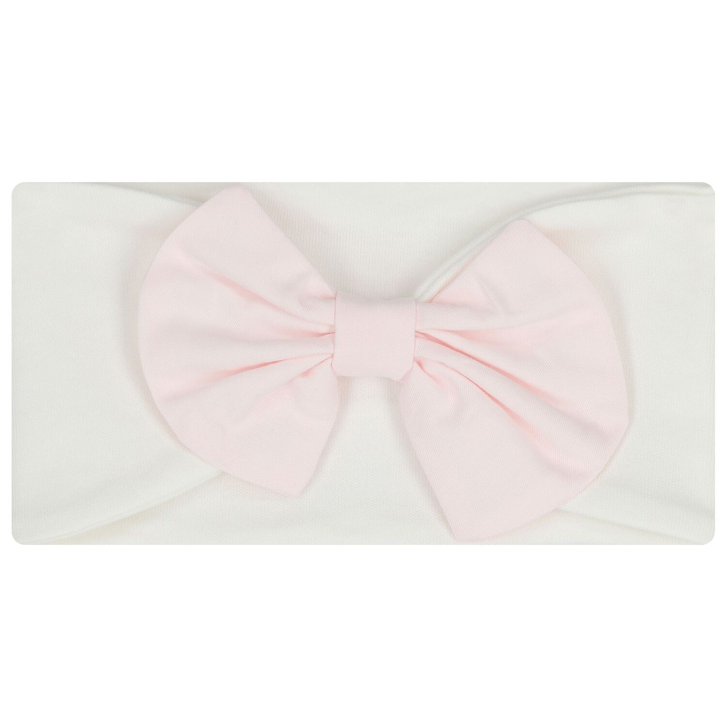 Baby Girls Ivory & Pink Babygrow & Headband Set, 1, hi-res