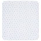 Baby Boys White & Blue Teddy Bear Time Blanket, 1, hi-res