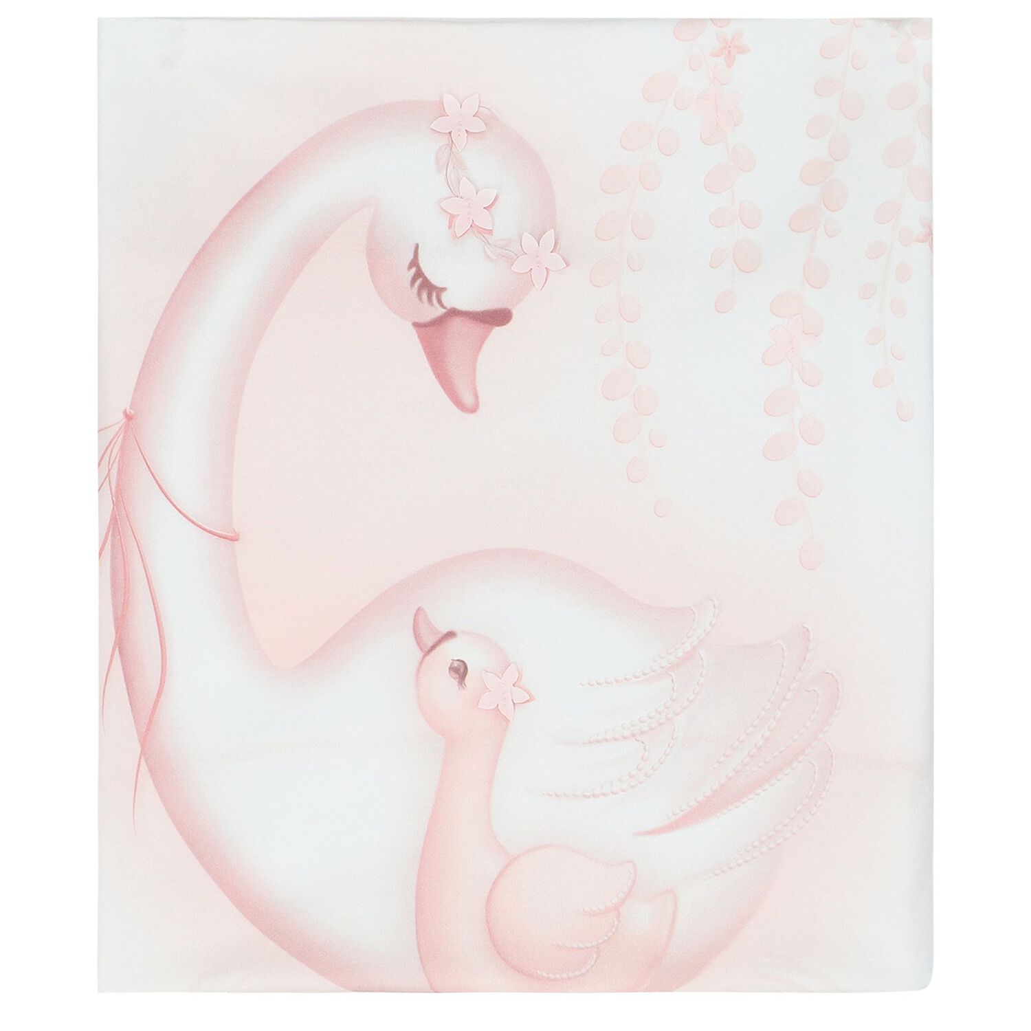 Baby Girls White & Pink Swan Gift Set, 1, hi-res image number null