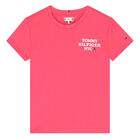 Girls Pink Logo T-Shirt, 1, hi-res