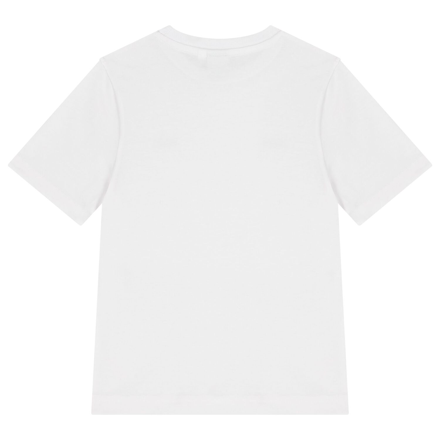 Boys White Logo T-Shirts (2 Pack), 1, hi-res