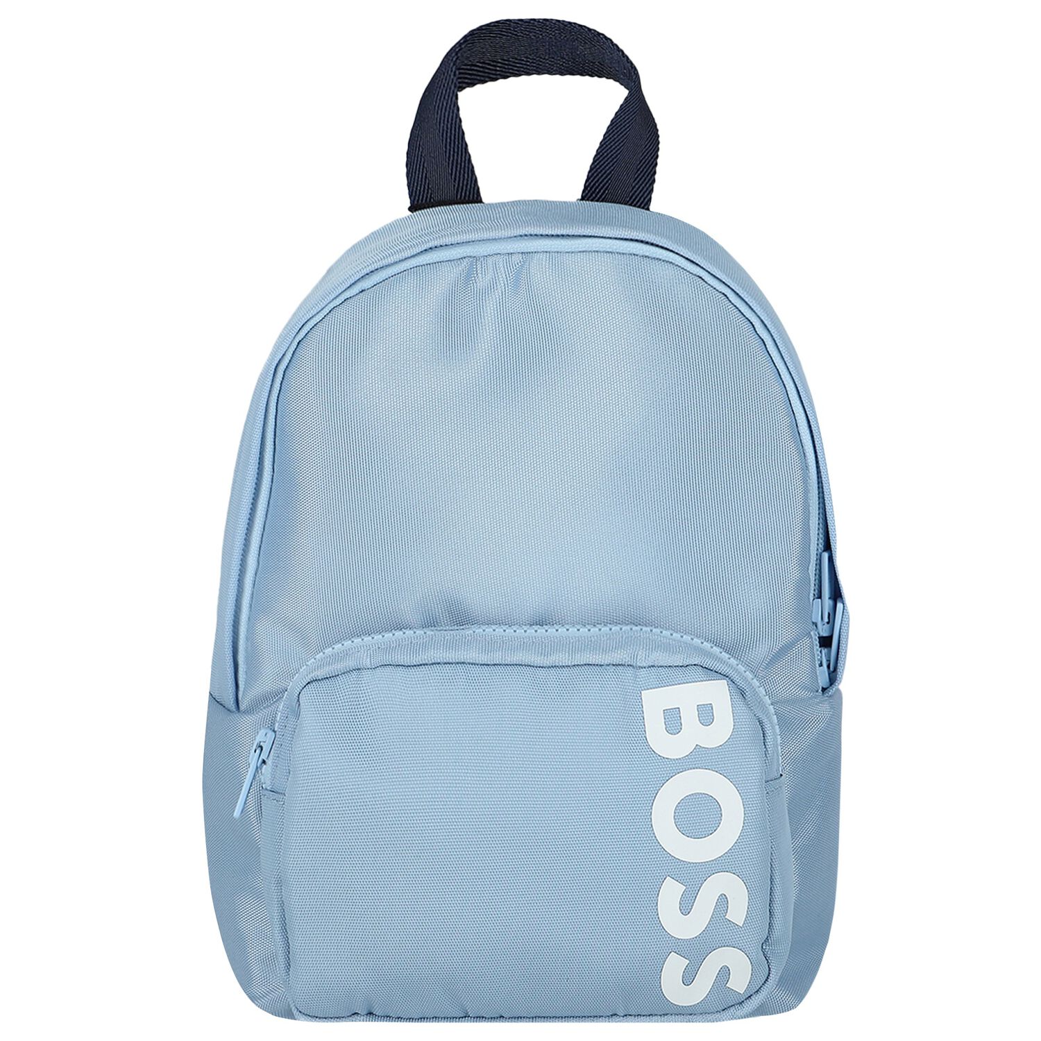 Boys Blue Logo Backpack, 1, hi-res