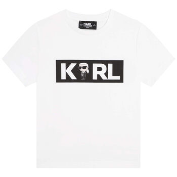 Boys White Logo T-Shirt