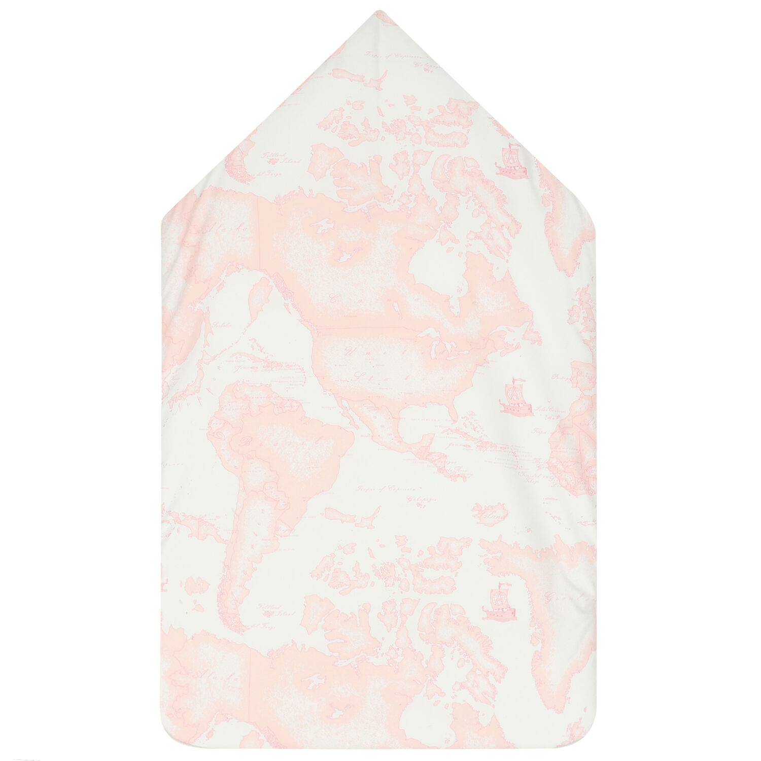 Beige & Ivory Geo Map Baby Nest, 3, hi-res