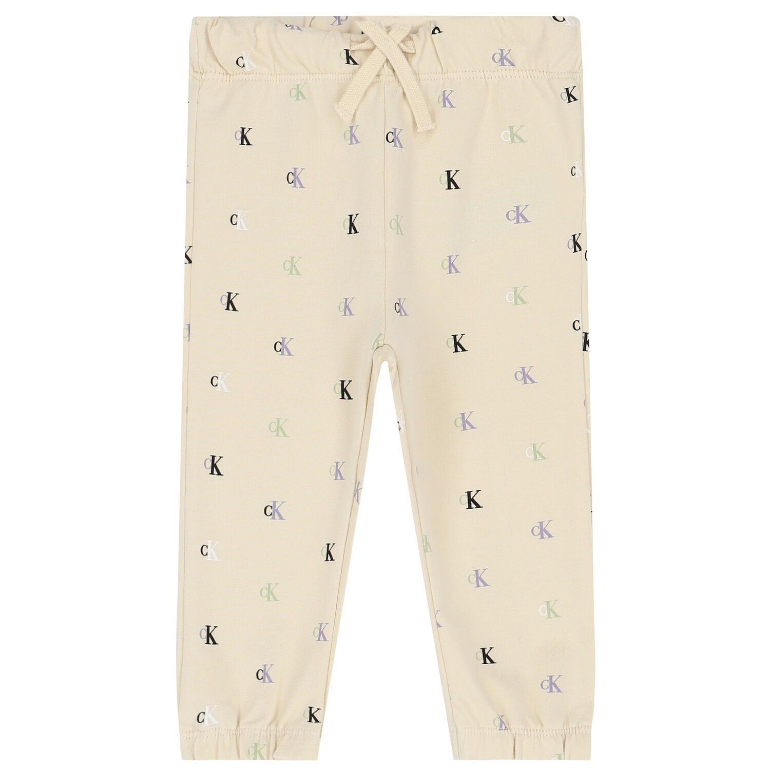 بدلة رياضية بالشعار باللون البيج, 1, hi-res