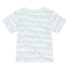 Younger Boys Ivory Logo T-Shirt, 1, hi-res