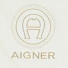 طقم أفرول بالشعار باللون العاجى والذهبى, 1, hi-res