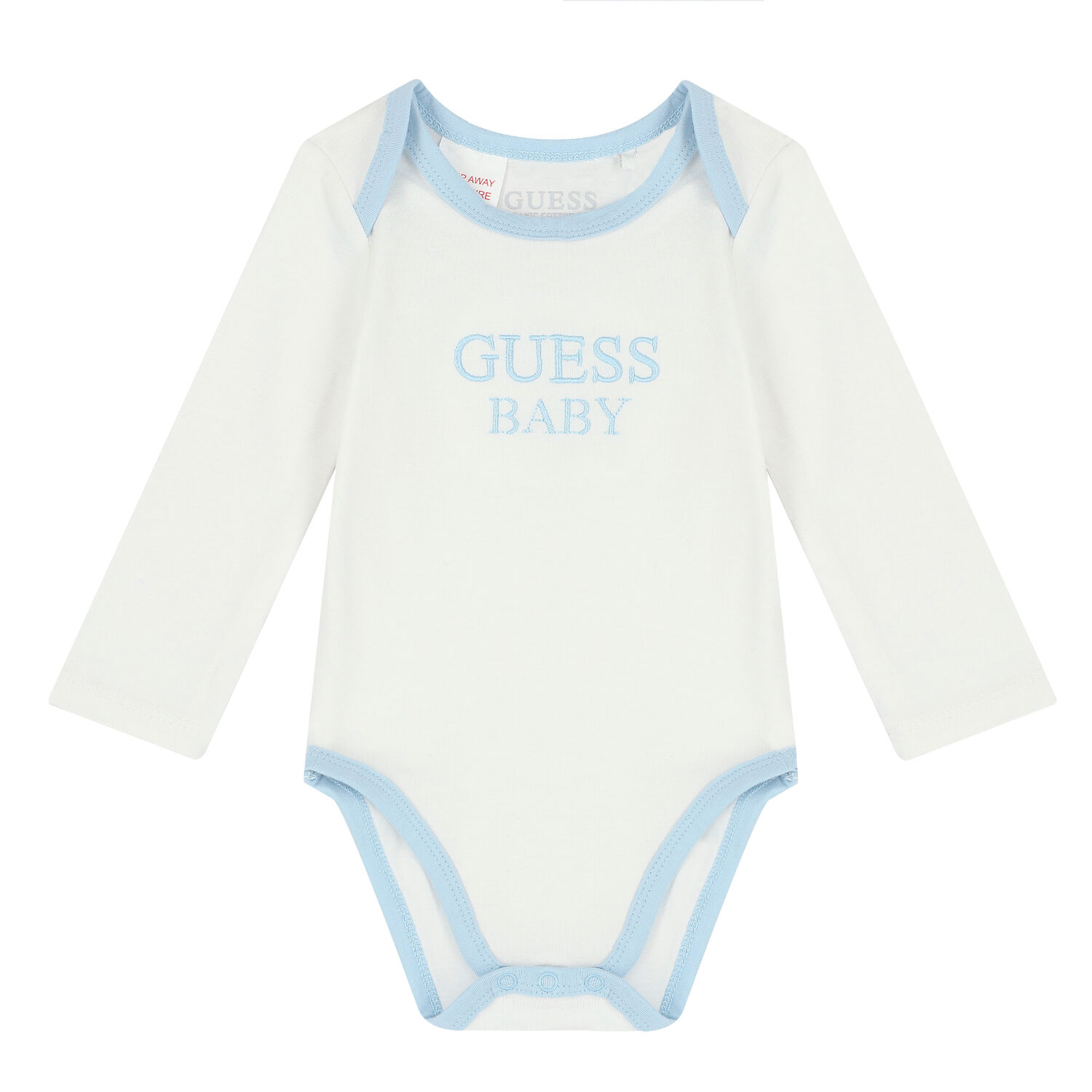 طقم بدلة رياضية بالشعار باللون الكحلى والابيض للاولاد, 3, hi-res