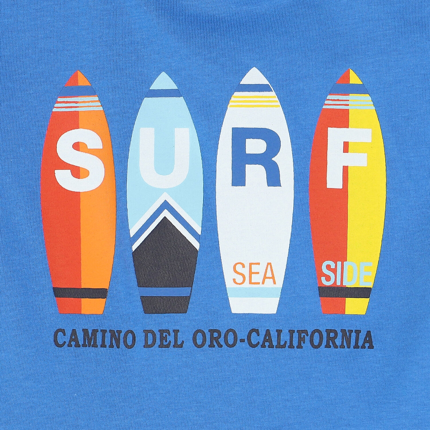 Boys Blue Surfing Board T-Shirt, 1, hi-res image number null
